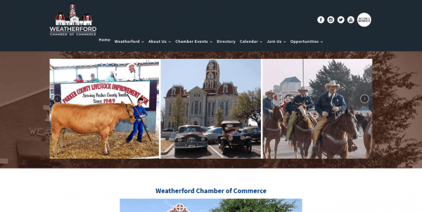 Weatherford Texas Chamber of Commerce